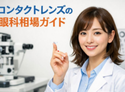 【2026年版】コンタクトレンズの眼科相場ガイド｜診察料＋レンズ代でいくら？安く抑えるコツも紹介